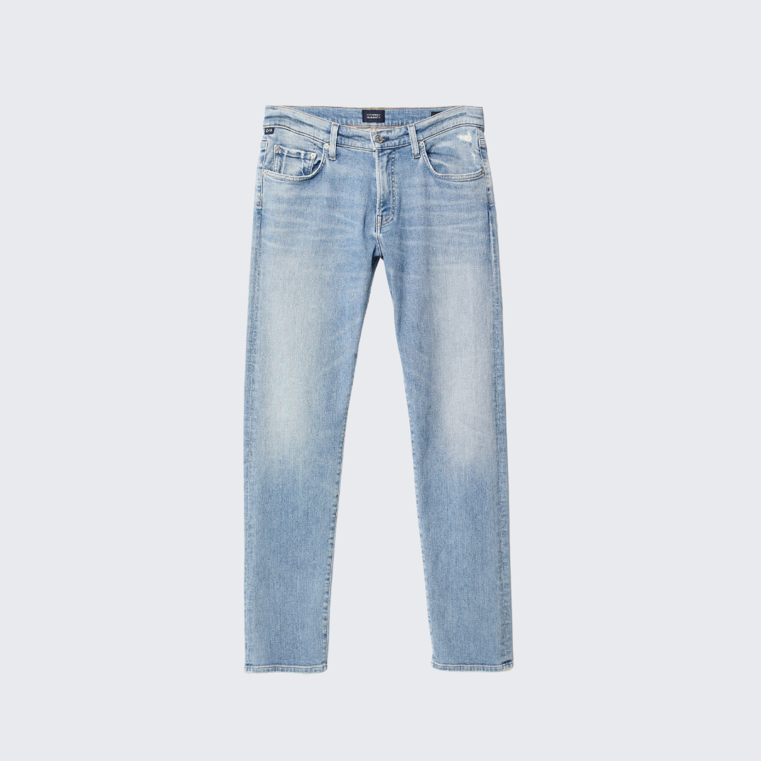 Light-Wash Blue Denim